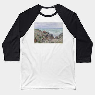 Cabin of the Customs Watch by Claude Monet Baseball T-Shirt